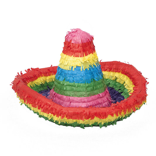 Pinata sombrero multicolore (40 cm)